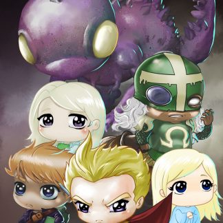 AllStar - Chibi Print by Jomar Bulda
